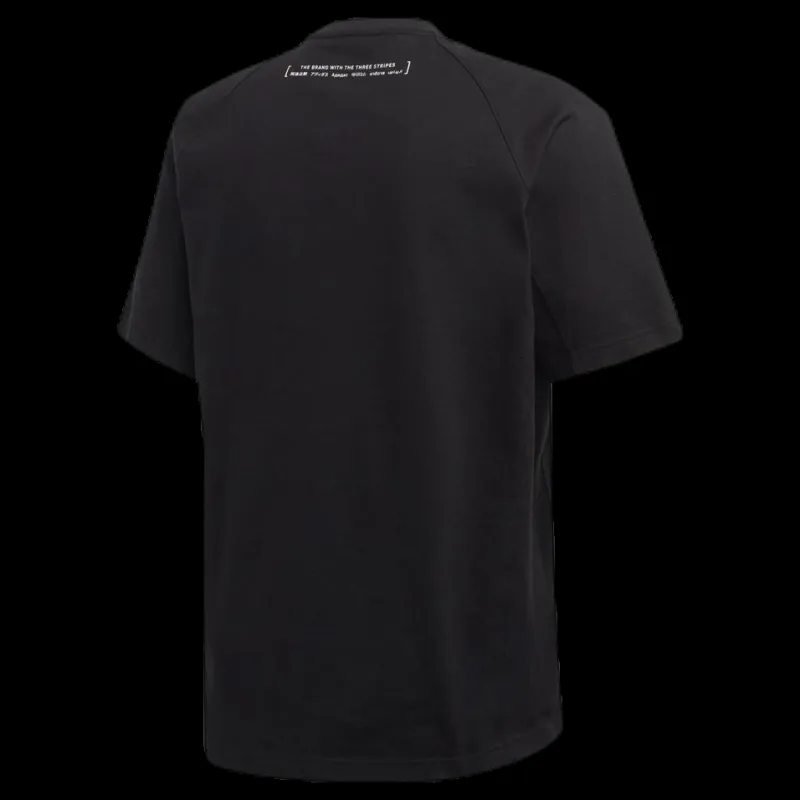 Outlet adidas The Pack Heavy Jersey Tee Black / White Svart