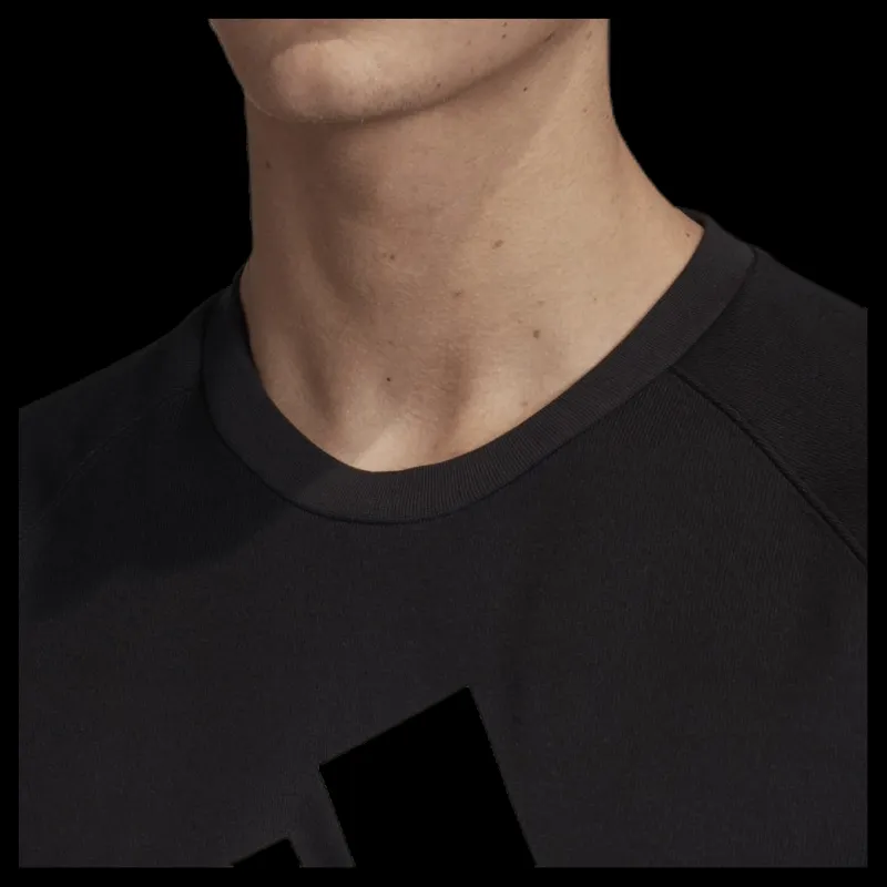 Outlet adidas The Pack Heavy Jersey Tee Black / White Svart