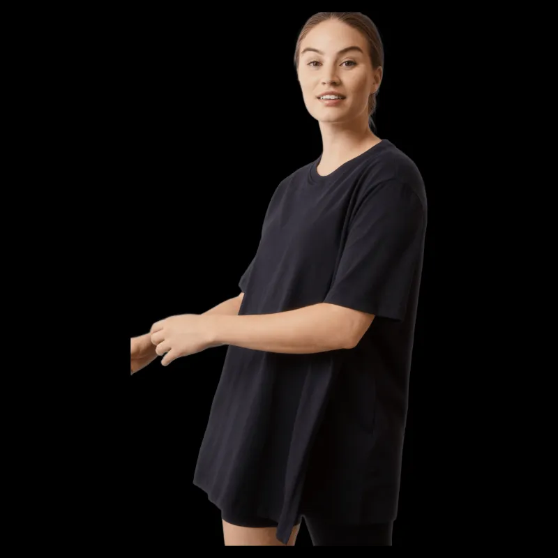 Hot Boob The Shirt Oversized Black Svart