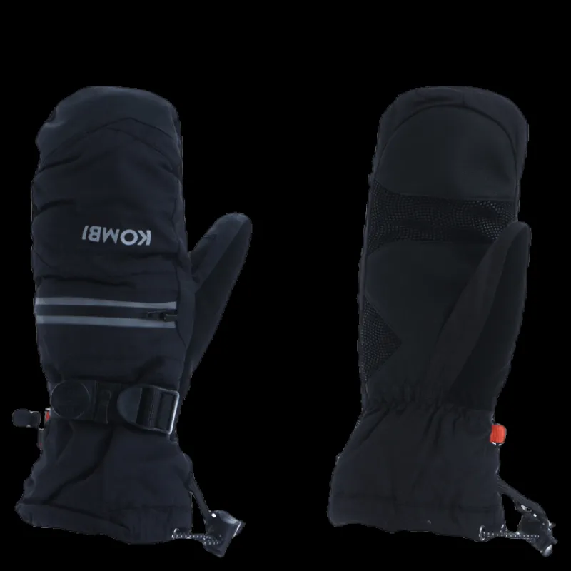 Kombi The Yolo Junior Mitten Black Svart New