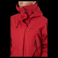 Didriksons Thelma Wns Parka 6 Pomme Red Röd