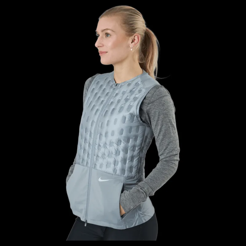 Nike Therma-fit Adv Women's Downfil Particle Grey/reflective Silv Grå