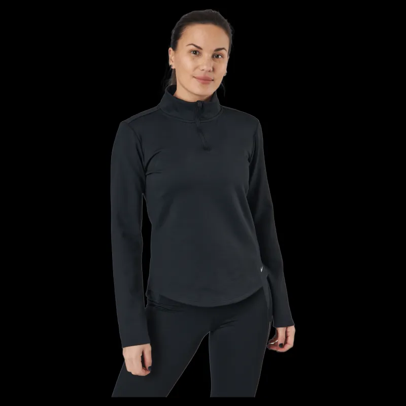 Nike Therma-fit One Women's Long-sl Black/white Svart Sale
