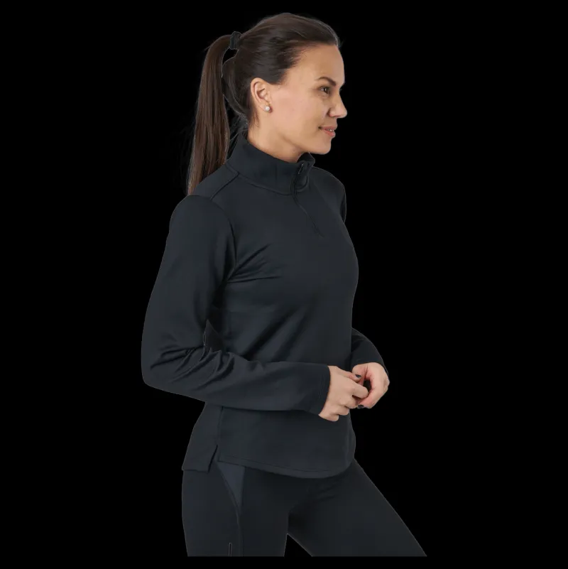 Nike Therma-fit One Women's Long-sl Black/white Svart Sale