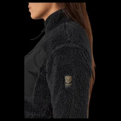 Clearance Tenson Thermal Pile Zip J W Black Svart