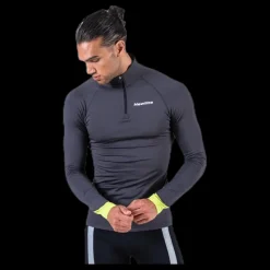 Newline Thermal Power Shirt Green/Grey Grön och Grå Sale
