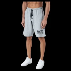 Outlet GASP Thermal Shorts Grey Melange Grå