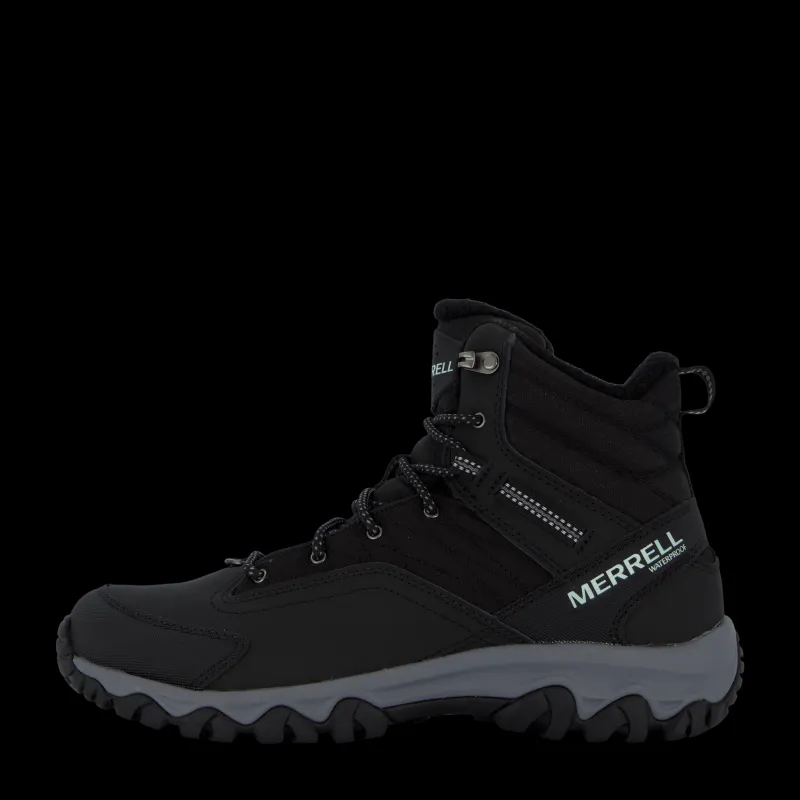 Merrell Thermo Akita Mid Wtpf Black Svart Clearance