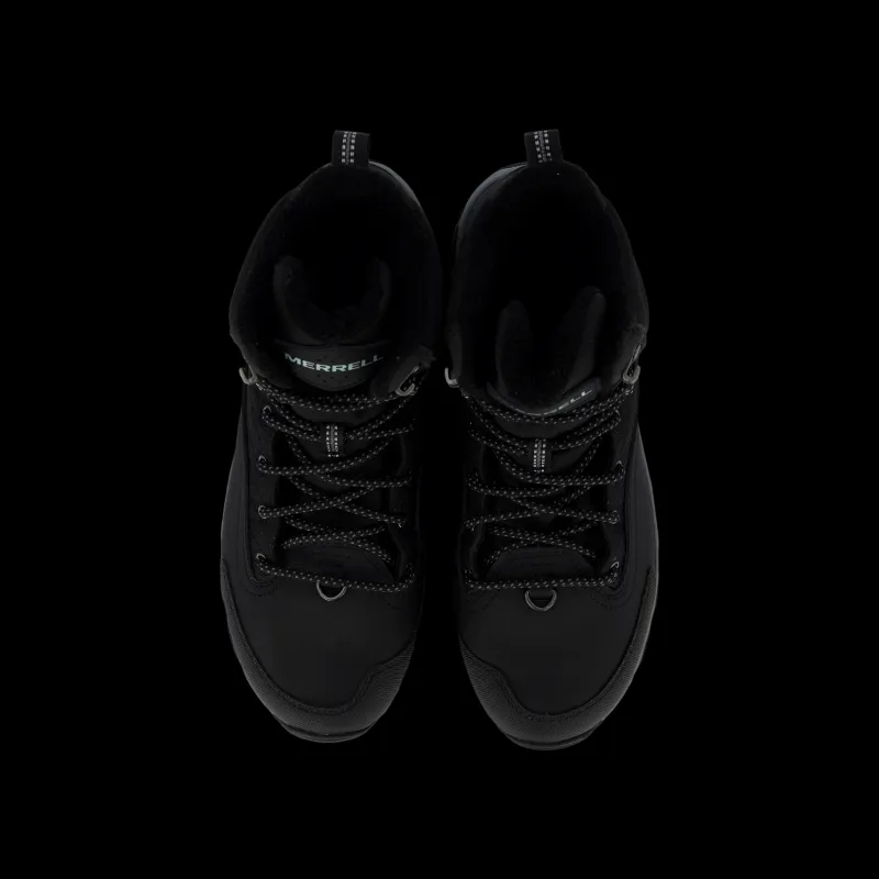 Merrell Thermo Akita Mid Wtpf Black Svart Clearance