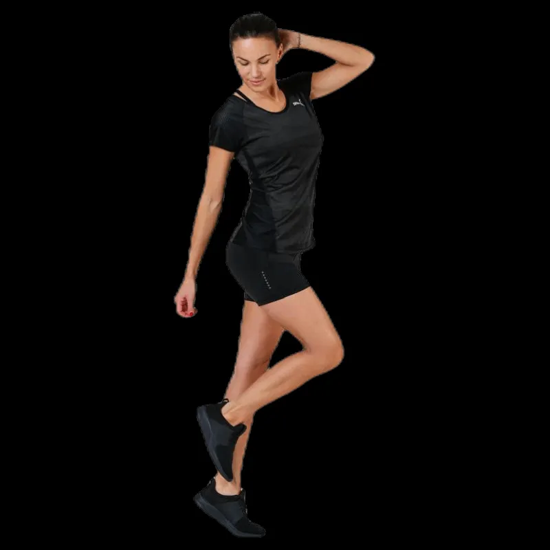 Best Puma Thermo R+ S/S Tee Black Svart