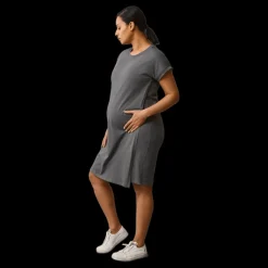 Boob The-shirt Dress Willow Green Svart Clearance