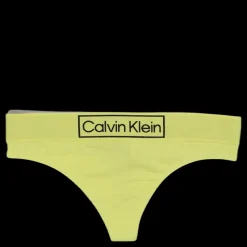 Discount Calvin Klein Thong Cyber Green Gul