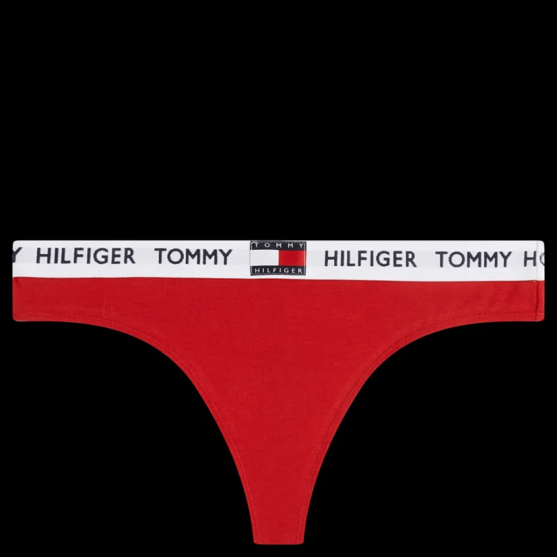 Hot Tommy Hilfiger Thong, Xcn Tango Red Röd