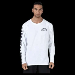 GASP Throwback LS Tee White Vit Discount