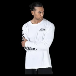 GASP Throwback LS Tee White Vit Discount