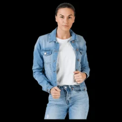 Only Tia Life Dnm Jacket Bb Lb Blue Outlet