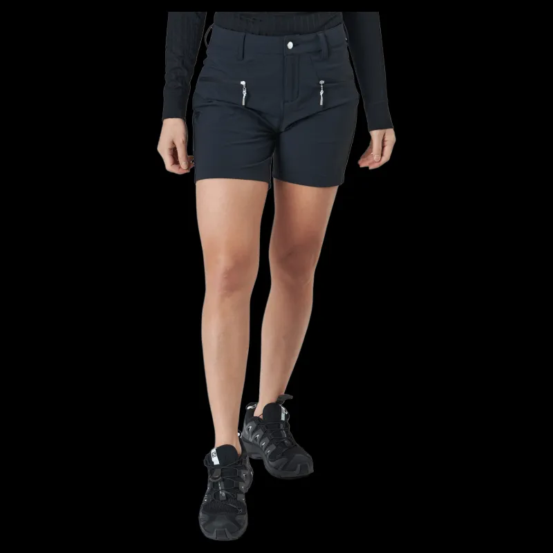 8848 Altitude Tibesti W Shorts Black Svart Best