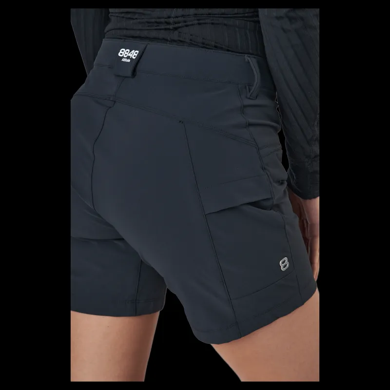 8848 Altitude Tibesti W Shorts Black Svart Best