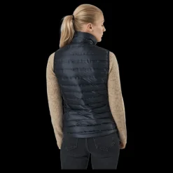 Hot Tenson Tica Down Vest W 999 Black Svart