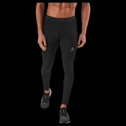 Online Odlo Tights Ceramiwarm Black - Concrete Grey Svart