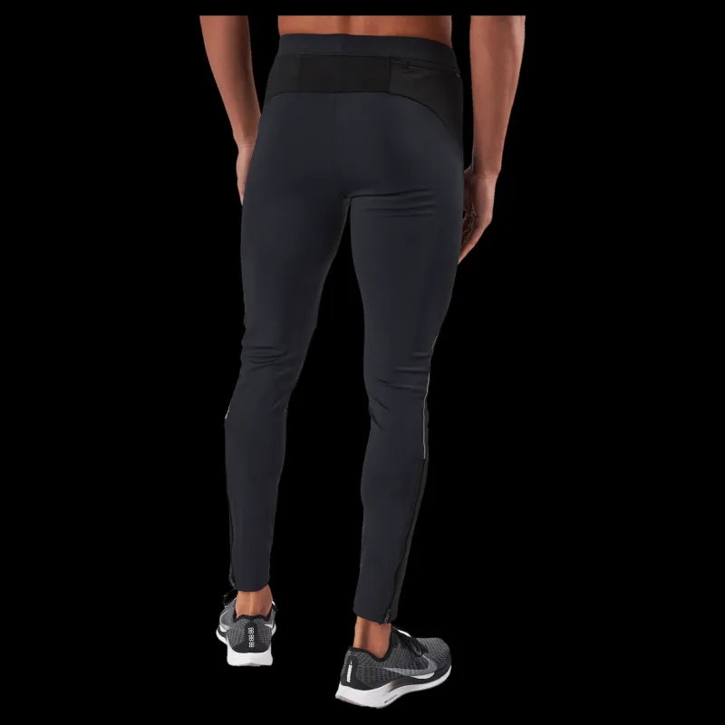 Online Odlo Tights Ceramiwarm Black - Concrete Grey Svart