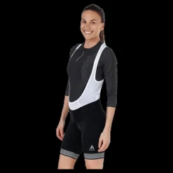 Outlet Odlo Tights Short Suspenders FUJIN Black Svart