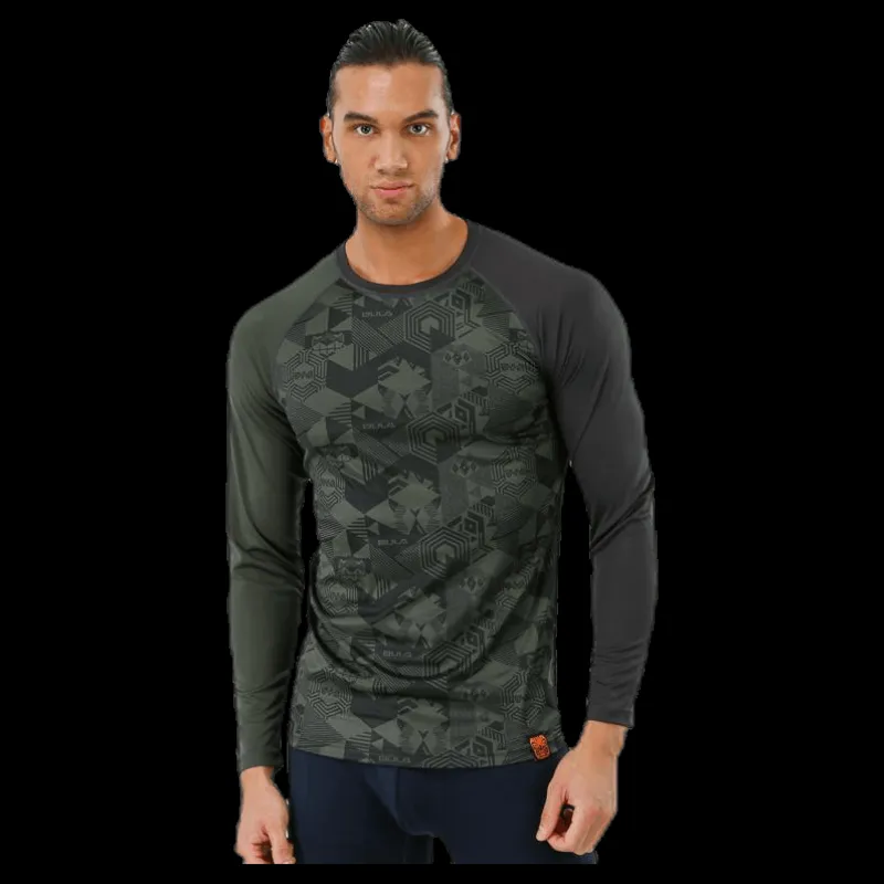 Best Bula Tikitech Crew Black/Green Svart och Grön