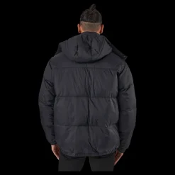 Outlet Fila Tirebolu Oversized Puff Jacket 80001 - Moonless Night Svart