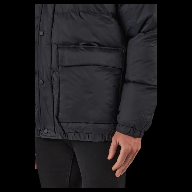 Outlet Fila Tirebolu Oversized Puff Jacket 80001 - Moonless Night Svart