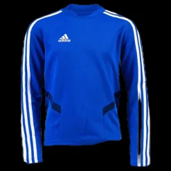 adidas Tiro 19 Training Top Blue/White Blå Sale