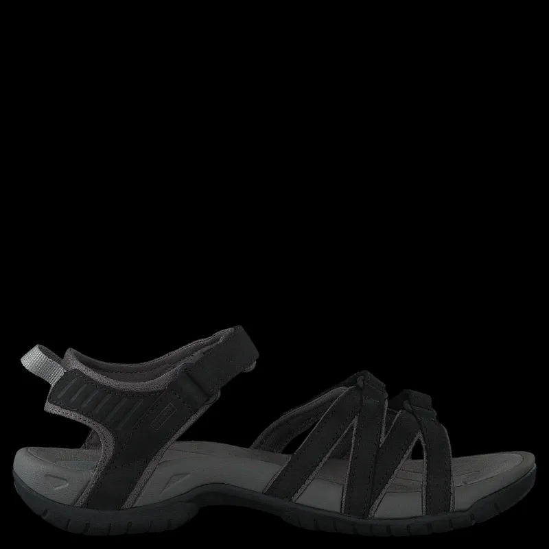 Teva Tirra Leather Black Svart Best
