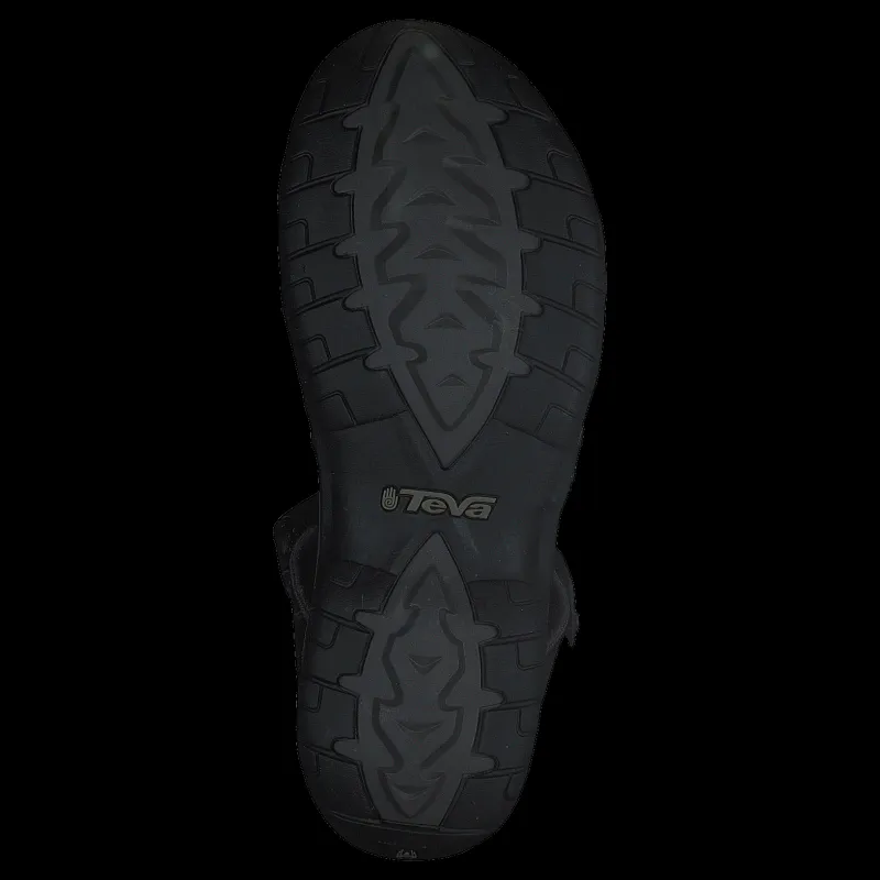 Teva Tirra Leather Black Svart Best