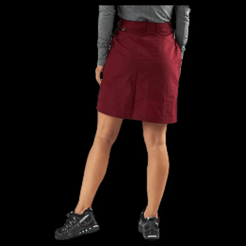 Discount Lundhags Tiven II Skirt Red Röd