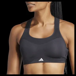 New adidas TLRD Impact Training High-Support Bra Black Svart