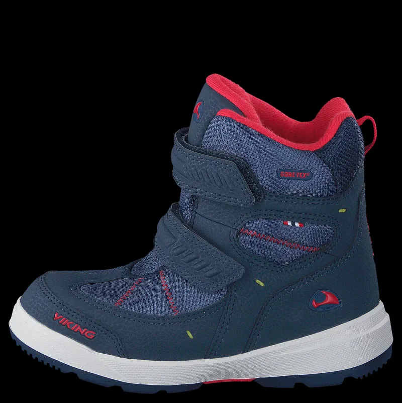 Viking Toasty Warm GTX Navy/Red Blå Outlet