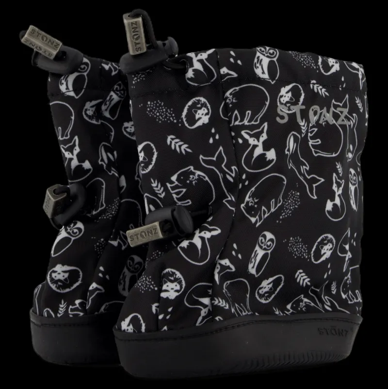 Stonz Toddler Booties Black Svart Outlet