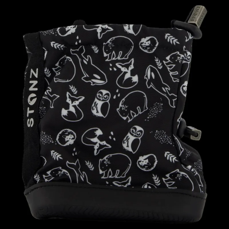 Stonz Toddler Booties Black Svart Outlet