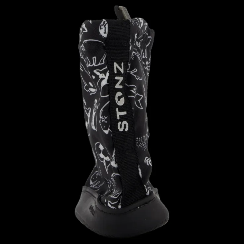 Stonz Toddler Booties Black Svart Outlet