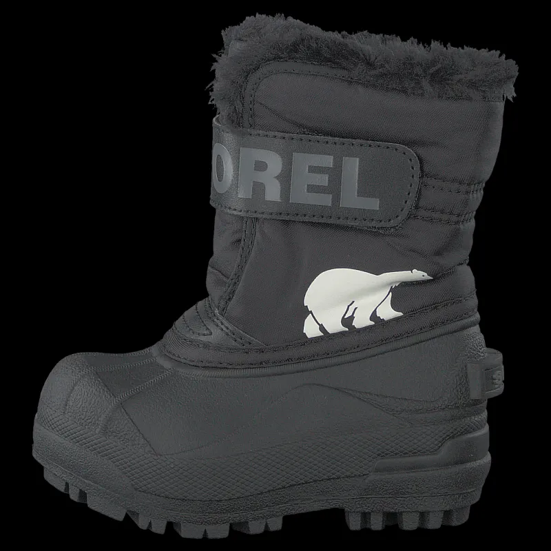 Best Sorel Toddler's Snow Commander Black, Charcoal