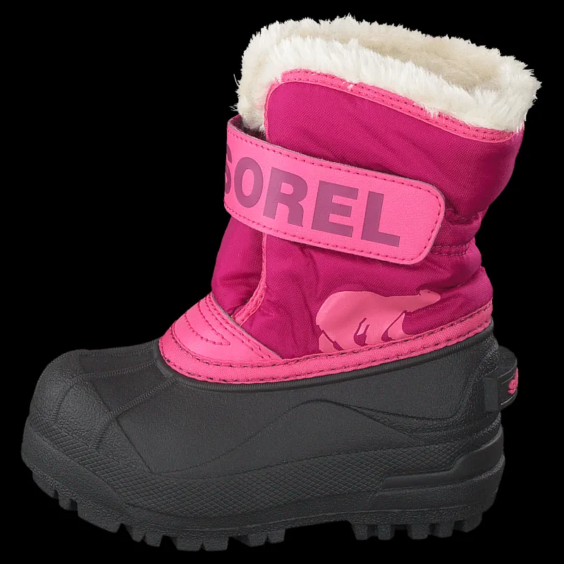 New Sorel Toddler's Snow Commander Tropic Pink Deep Blush
