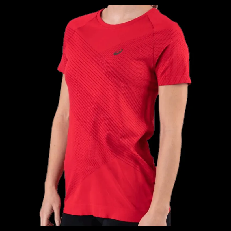 Sale ASICS Tokyo SS Seamless Red Röd