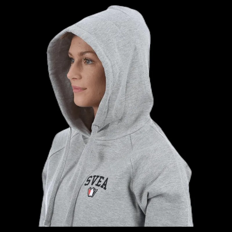 Svea Tone Hood Grey Grå Best