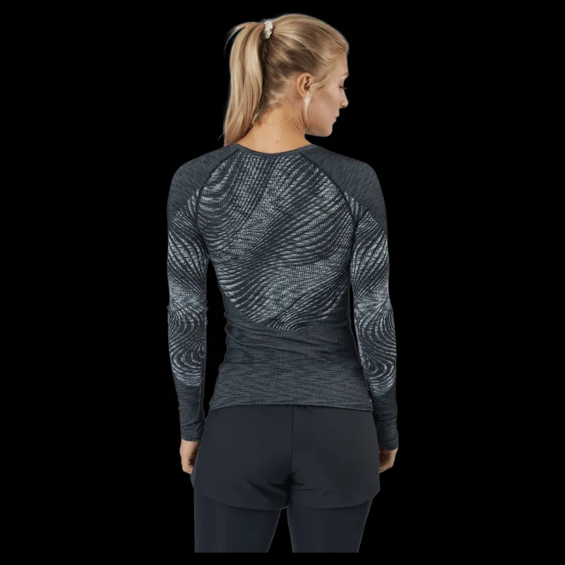 Sale Odlo Top Crew Long Sleeve Eco Svart