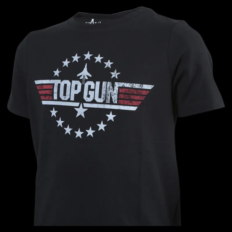 Clearance Name It Topgun Jaco Ss Top Box Park Black Svart