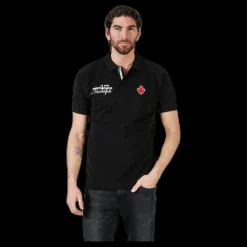 Discount Nacolah Toronto Polo Black Svart