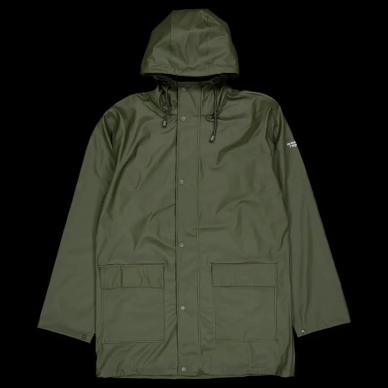 Weather Report Torsten M Rain Jacket Forest Night Grön