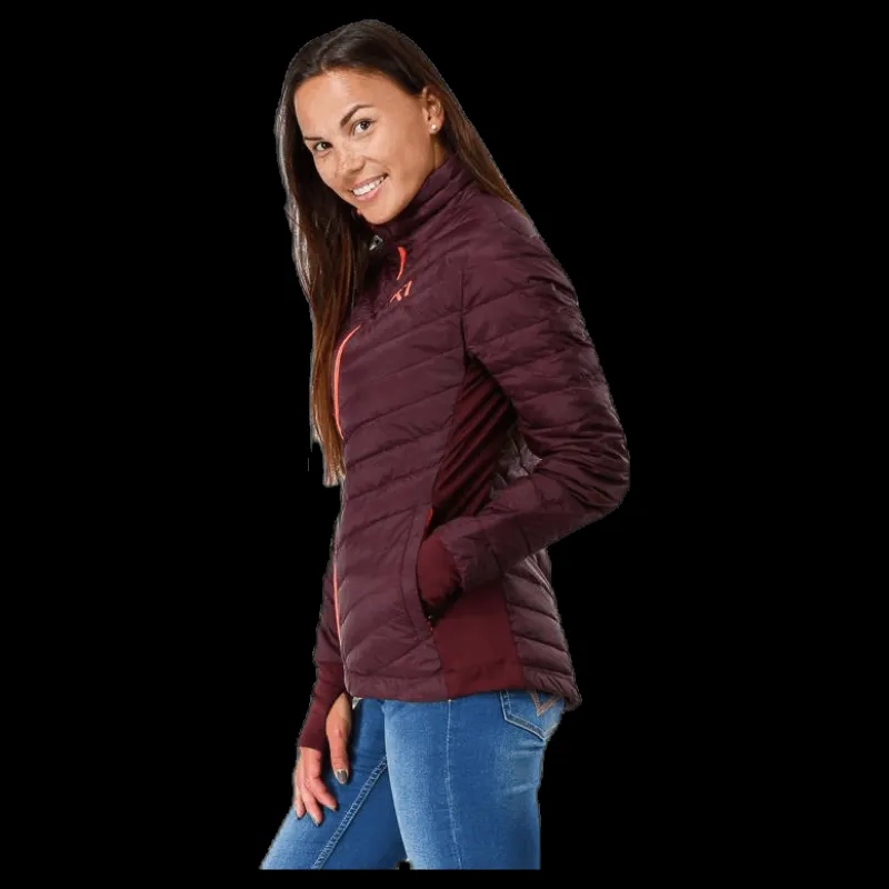 Kari Traa Tove Midlayer Full Zip Purple Outlet