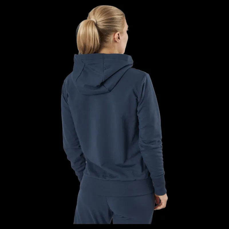 Outlet Kari Traa Traa Lounge Full-zip Hoodie Marin Blå