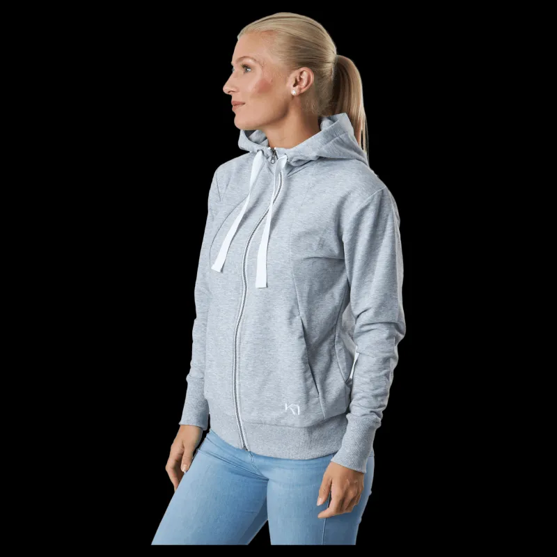New Kari Traa Traa Lounge F/z Hoodie Greym Grå