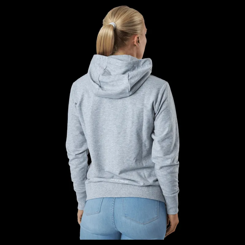 New Kari Traa Traa Lounge F/z Hoodie Greym Grå